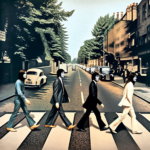 2. “Abbey Road” – Iain Macmillan La copertina di “Abbey Road” è un’altra immagine iconica dei Beatles. La foto, scattata dal fotografo scozzese Iain Macmillan, mostra i quattro membri della band che attraversano un passaggio pedonale sulla Abbey Road di Londra. Questa immagine semplice ma potente è diventata una delle immagini più famose della band.